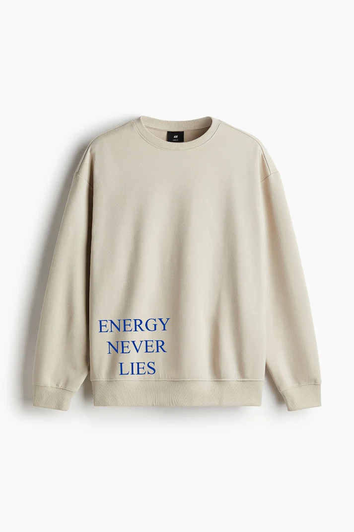 Energy Never Lies - Cream - Image 3